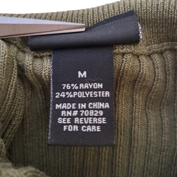 Rue21 Mock Neck Tank Womens Size M Classic Staple Cottagecore Preppy Indie Boho - Picture 4 of 10